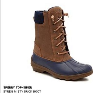 Women’s Sperry Syren Misty Duck Boot.  Size 9.